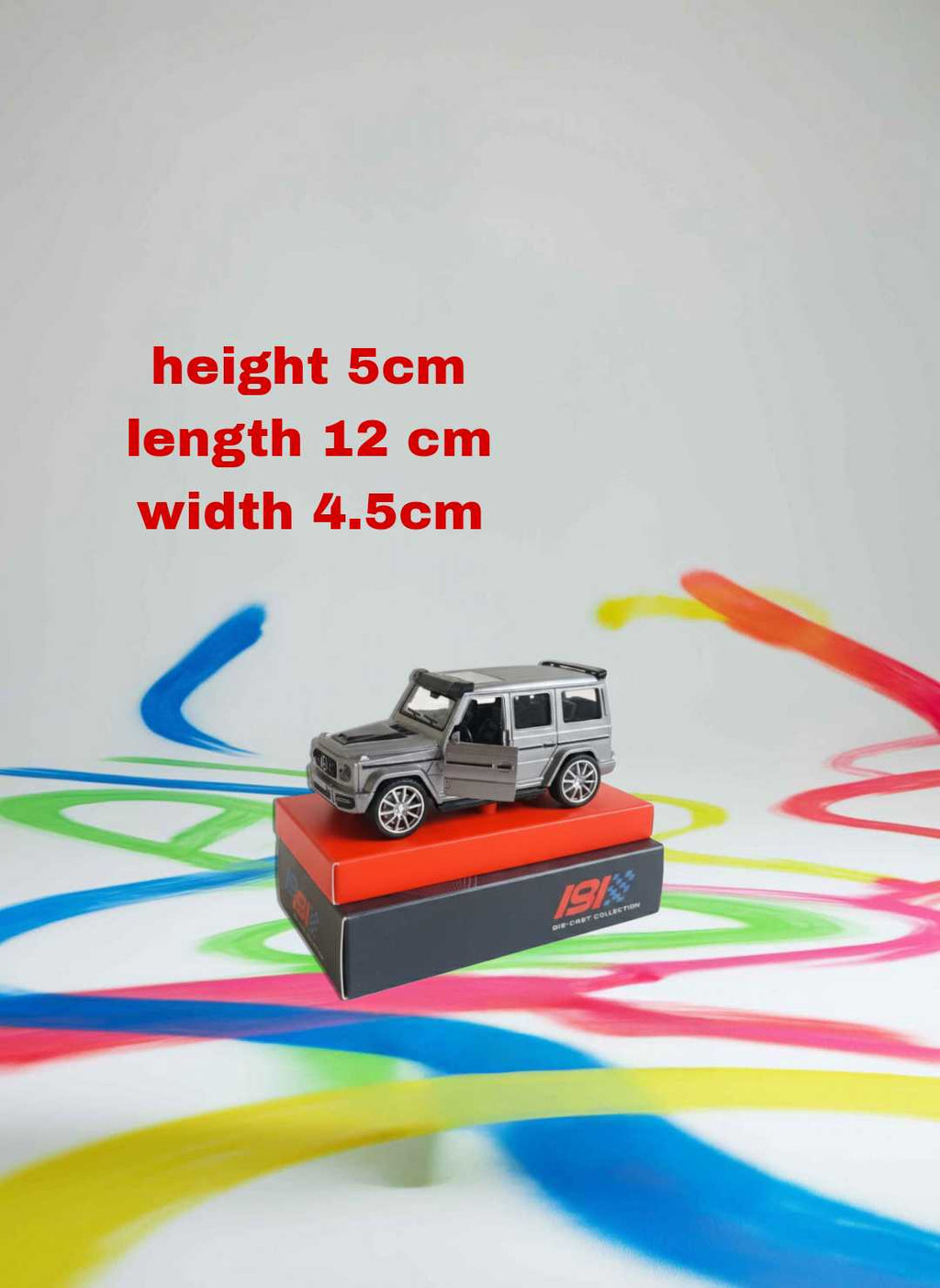 Gray G-Wagon die-cast Car