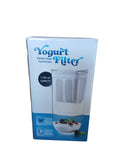 Yogurt Filter Strainer 1100ml – Multi Usage Greek Yogurt Maker & Food Strainer Container