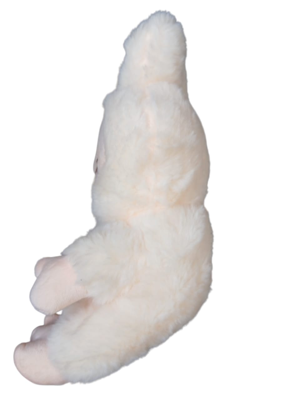 Off White Cute Sitting Plush Bunny Soft Toy