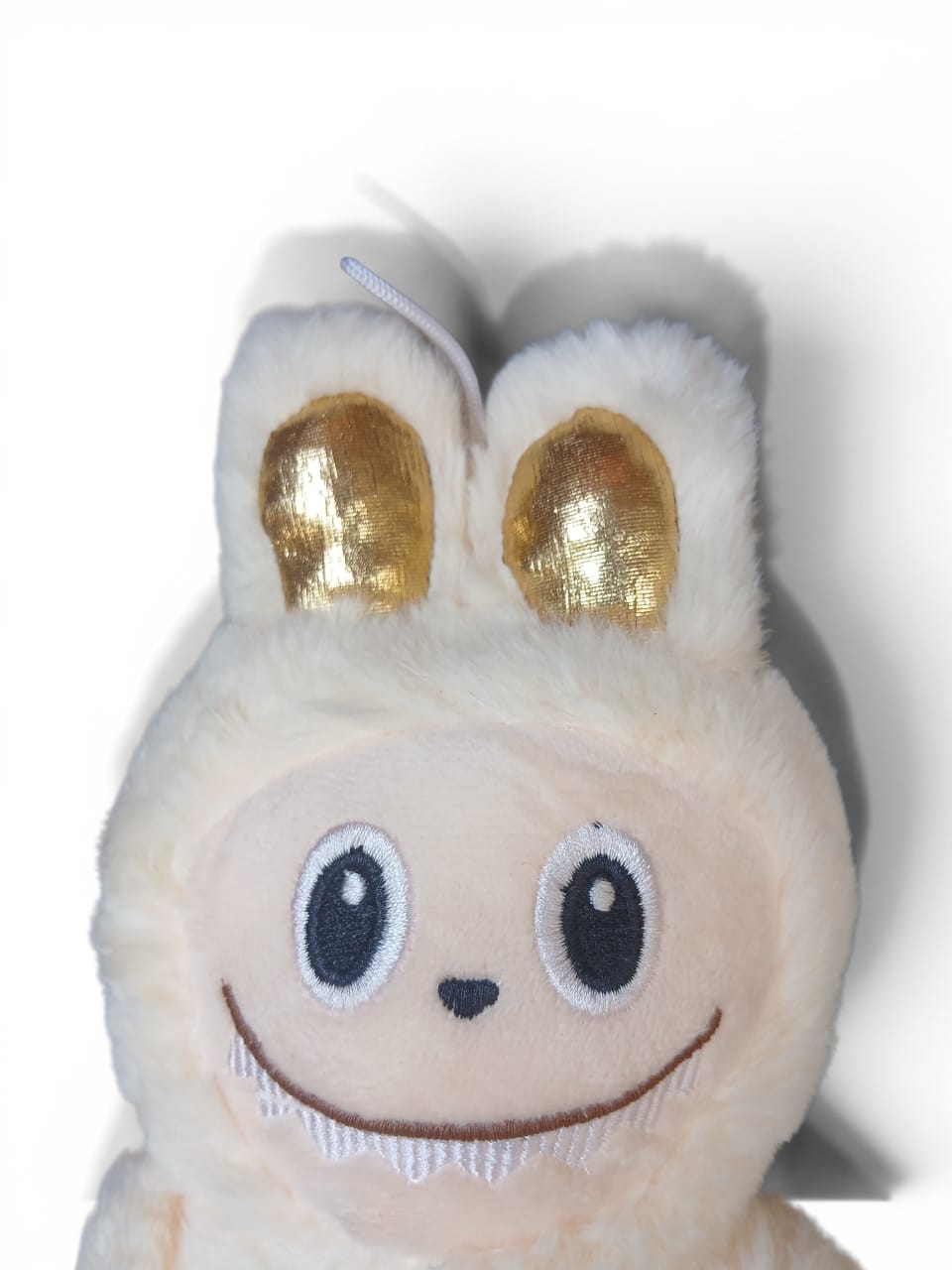 Off White Cute Sitting Plush Bunny Soft Toy