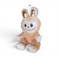 Cute Brown Sitting Plush Bunny Soft Toy