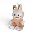 Cute Brown Sitting Plush Bunny Soft Toy
